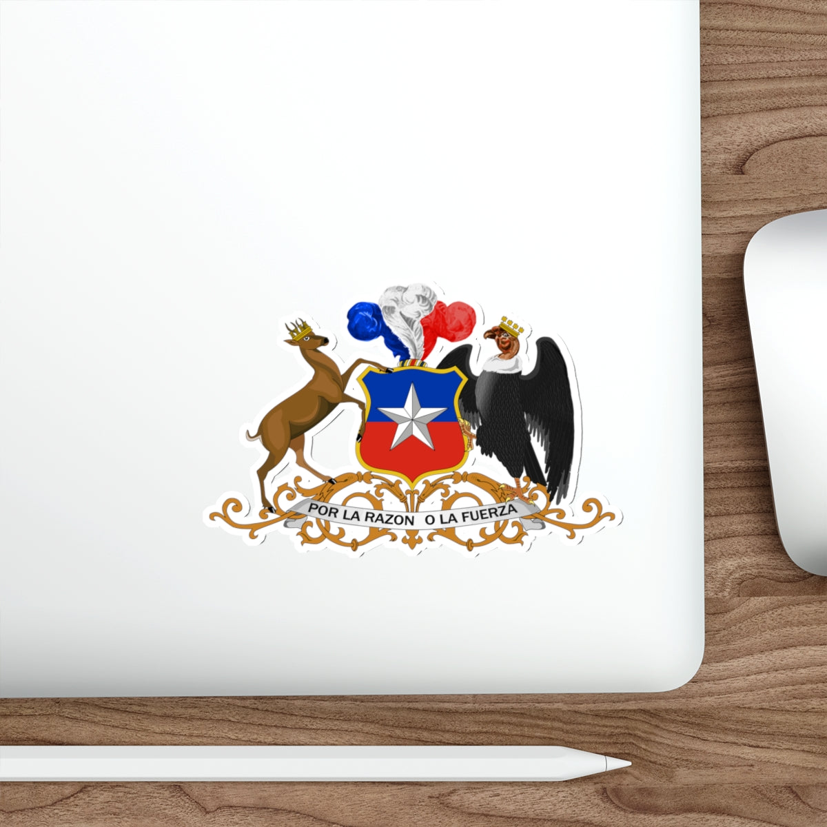 Coat of arms of Chile 3 STICKER Vinyl Die-Cut Decal-The Sticker Space