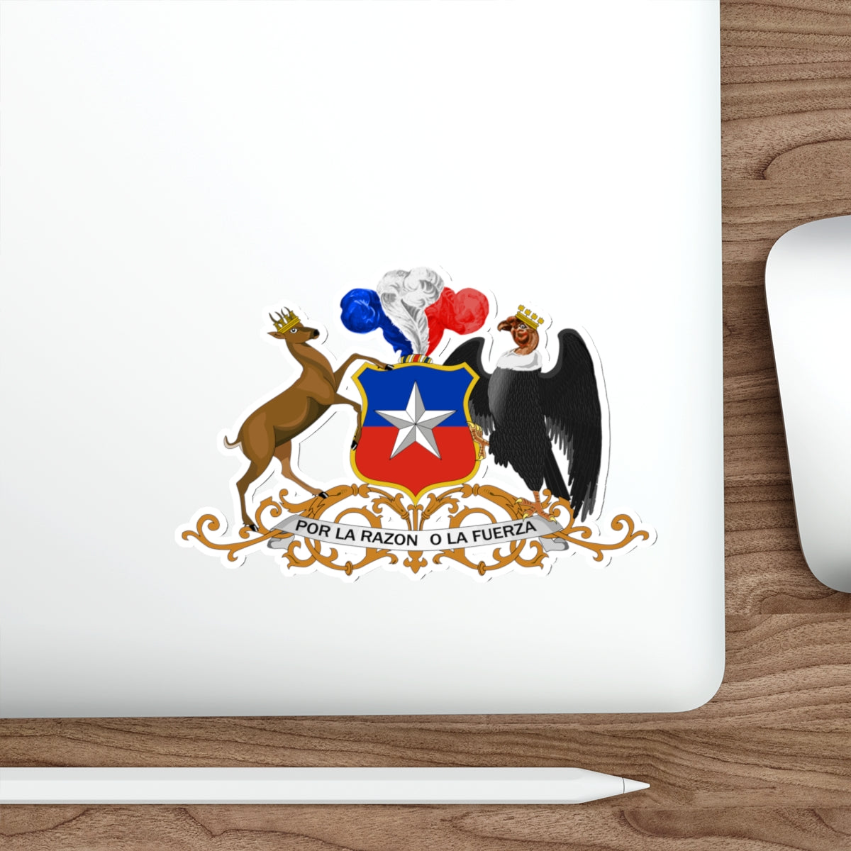 Coat of arms of Chile 3 STICKER Vinyl Die-Cut Decal-The Sticker Space