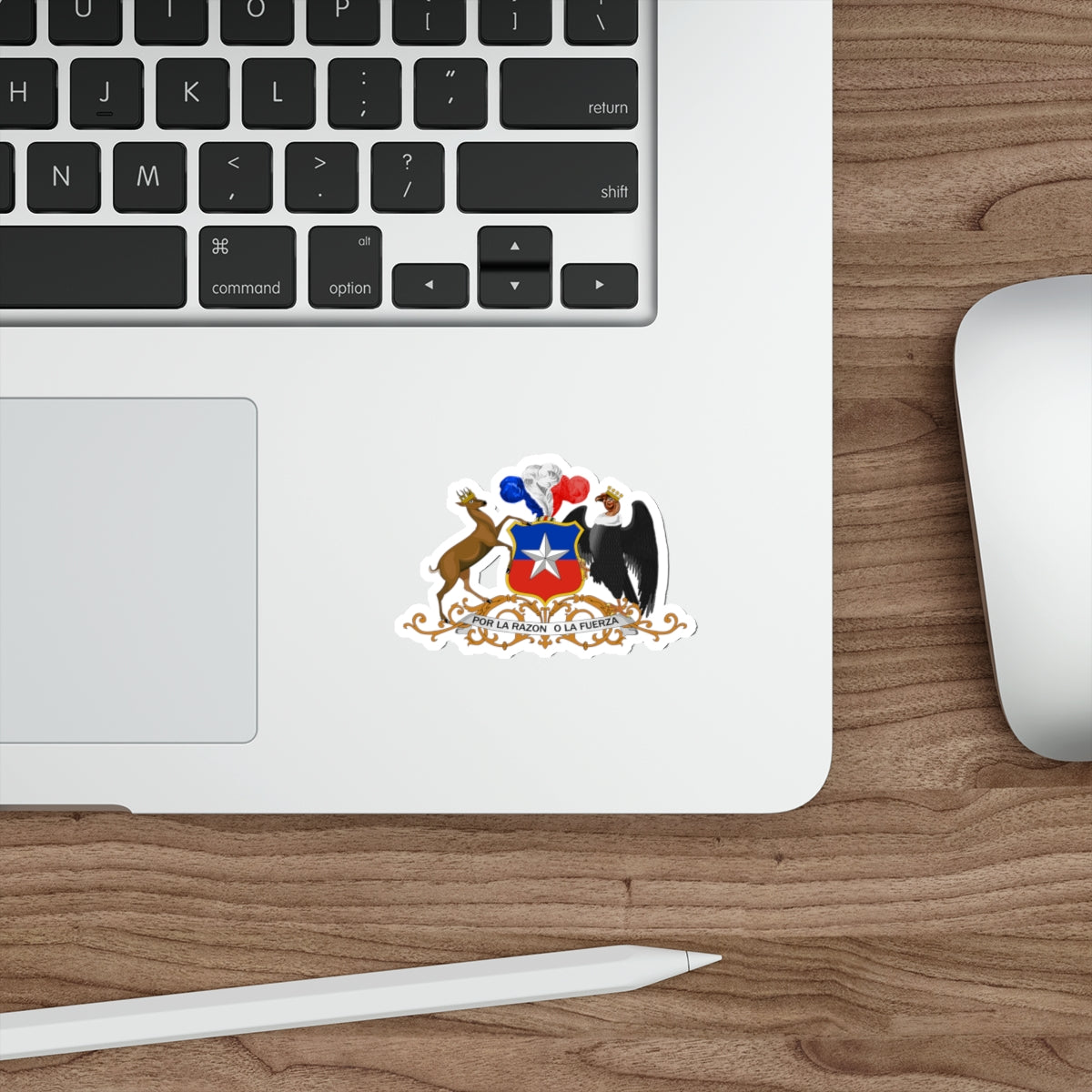 Coat of arms of Chile 3 STICKER Vinyl Die-Cut Decal-The Sticker Space