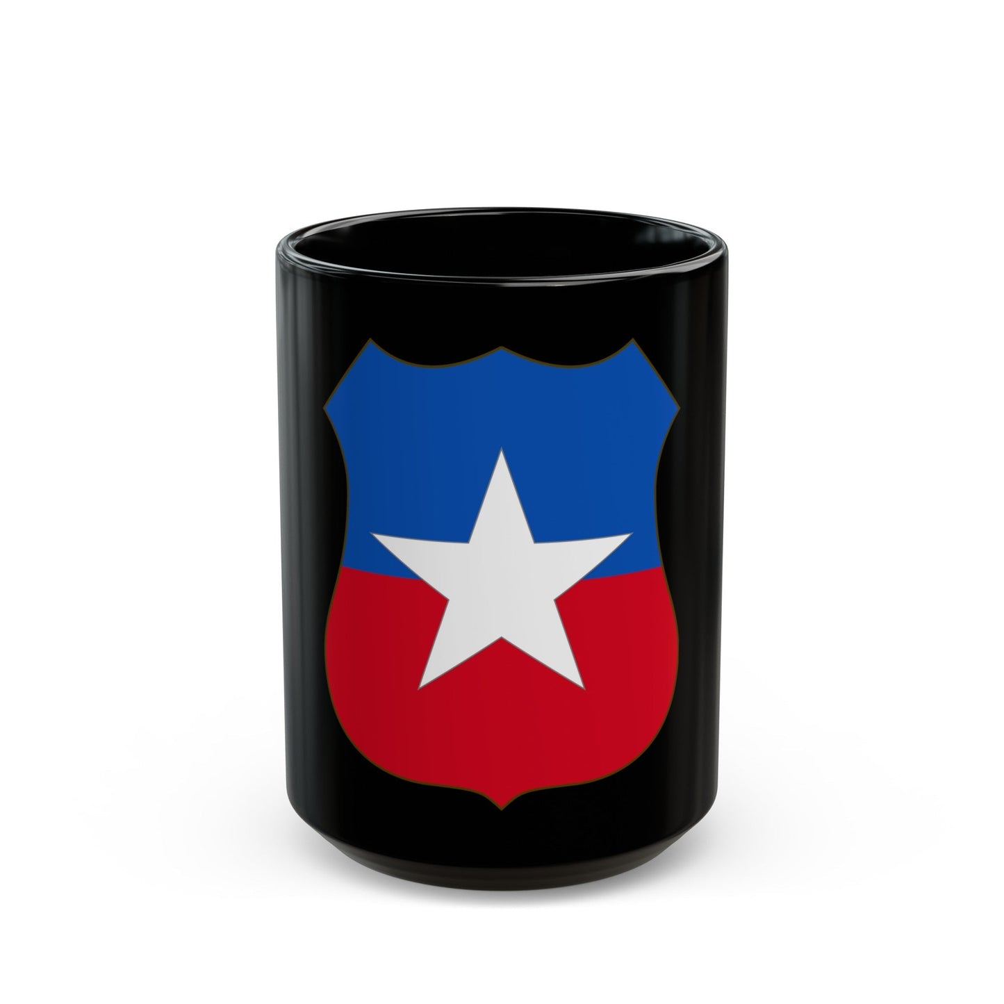 Coat of arms of Chile 4 - Black Coffee Mug-15oz-The Sticker Space