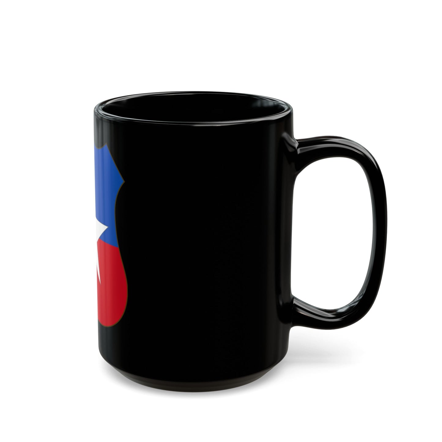 Coat of arms of Chile 4 - Black Coffee Mug-The Sticker Space