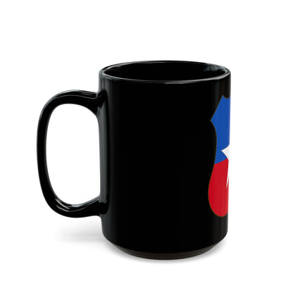 Coat of arms of Chile 4 - Black Coffee Mug-The Sticker Space