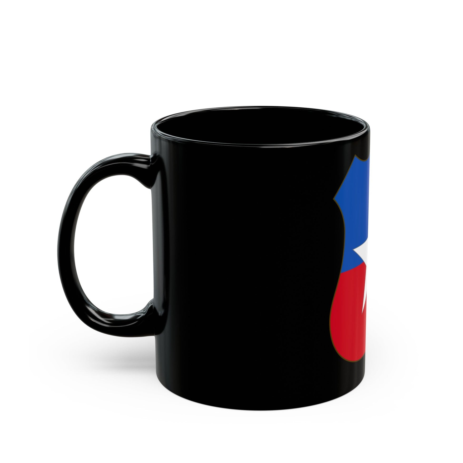 Coat of arms of Chile 4 - Black Coffee Mug-The Sticker Space