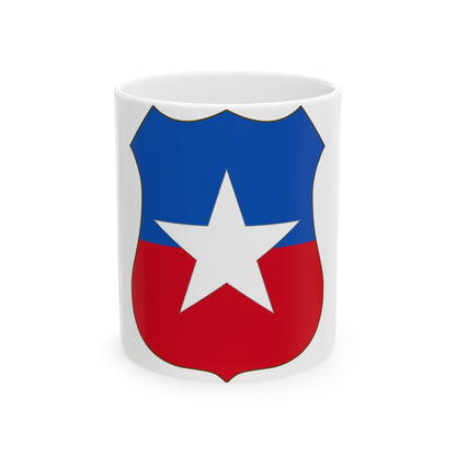 Coat of arms of Chile 4 - White Coffee Mug-11oz-The Sticker Space