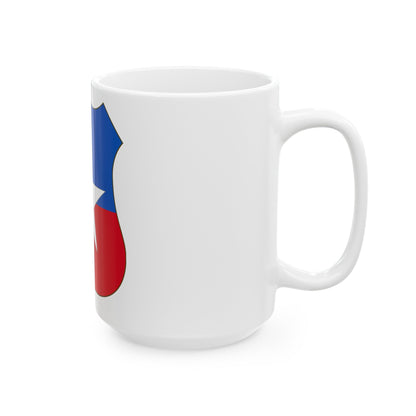 Coat of arms of Chile 4 - White Coffee Mug-The Sticker Space