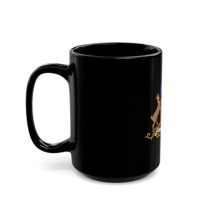 Coat of arms of Chile 5 - Black Coffee Mug-The Sticker Space