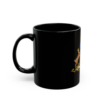 Coat of arms of Chile 5 - Black Coffee Mug-The Sticker Space