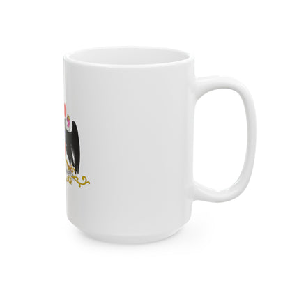 Coat of arms of Chile 5 - White Coffee Mug-The Sticker Space