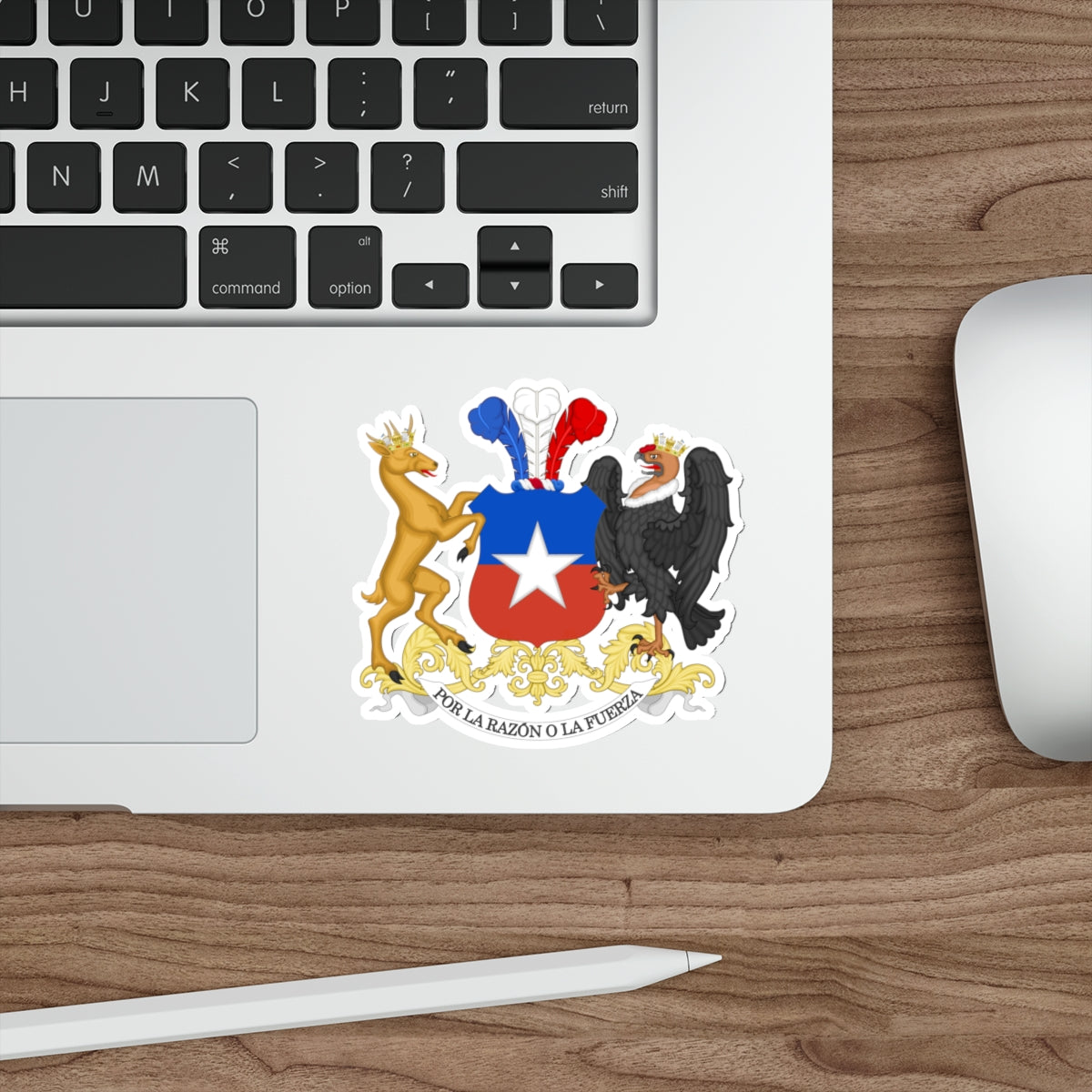 Coat of Arms of Chile STICKER Vinyl Die-Cut Decal-The Sticker Space