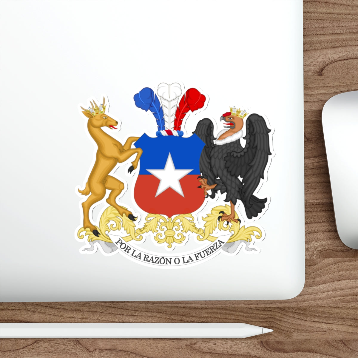 Coat of Arms of Chile STICKER Vinyl Die-Cut Decal-The Sticker Space