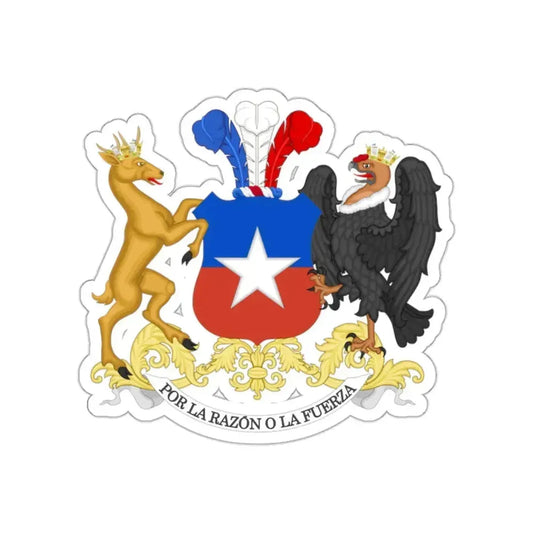 Coat of Arms of Chile STICKER Vinyl Die-Cut Decal 2 Inch - The Sticker Space