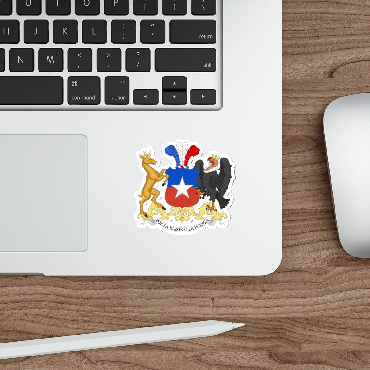 Coat of Arms of Chile STICKER Vinyl Die-Cut Decal-The Sticker Space