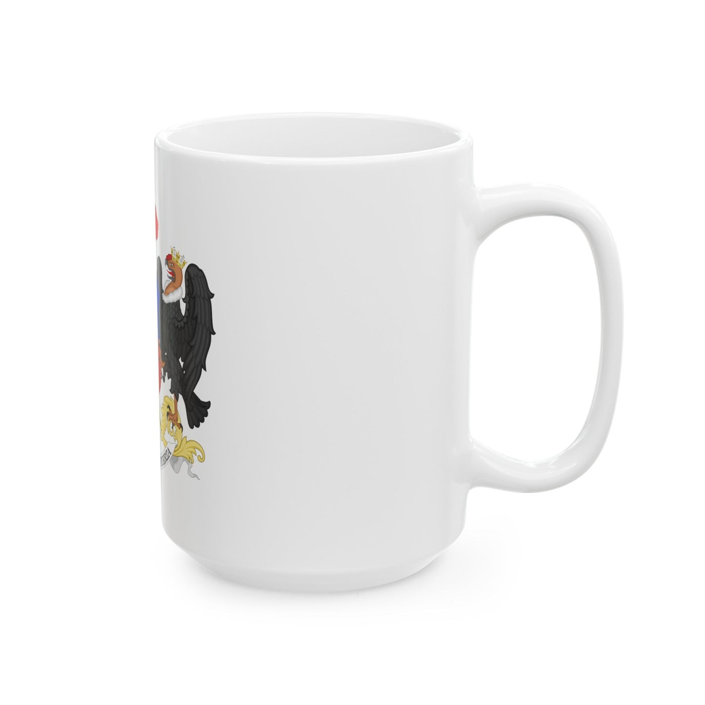 Coat of Arms of Chile - White Coffee Mug-The Sticker Space