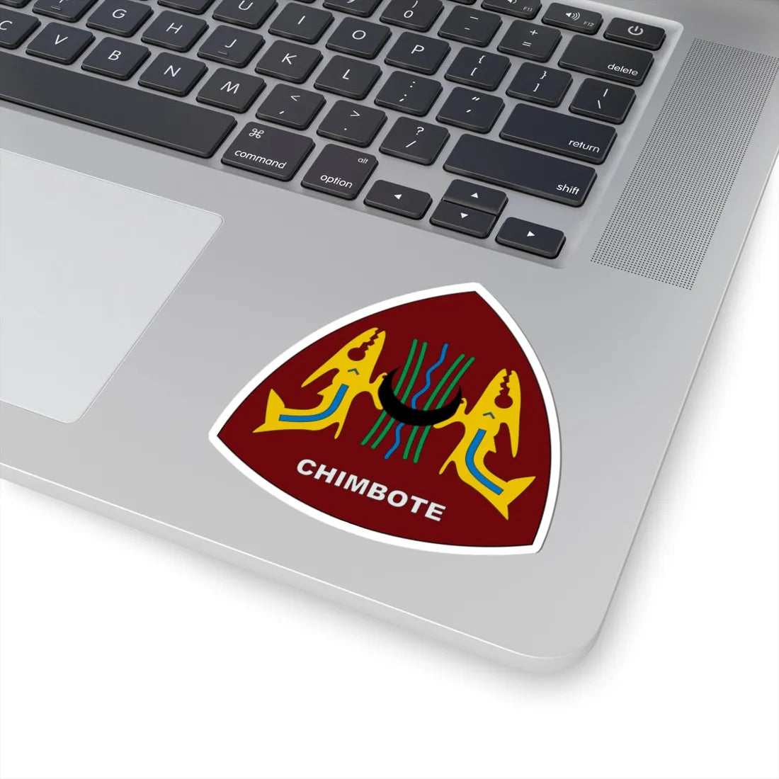 Coat of arms of Chimbote (Peru) (Coat of Arms) STICKER Vinyl Kiss-Cut Decal - The Sticker Space