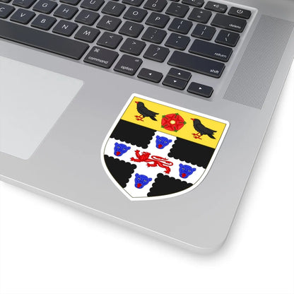 Coat of arms of Christ Church Oxford (England) (Coat of Arms) STICKER Vinyl Kiss-Cut Decal - The Sticker Space