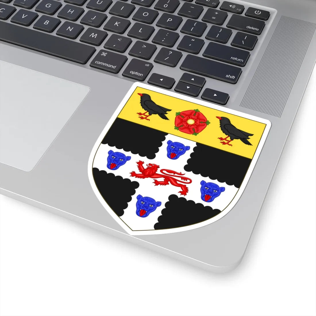 Coat of arms of Christ Church Oxford (England) (Coat of Arms) STICKER Vinyl Kiss-Cut Decal - The Sticker Space
