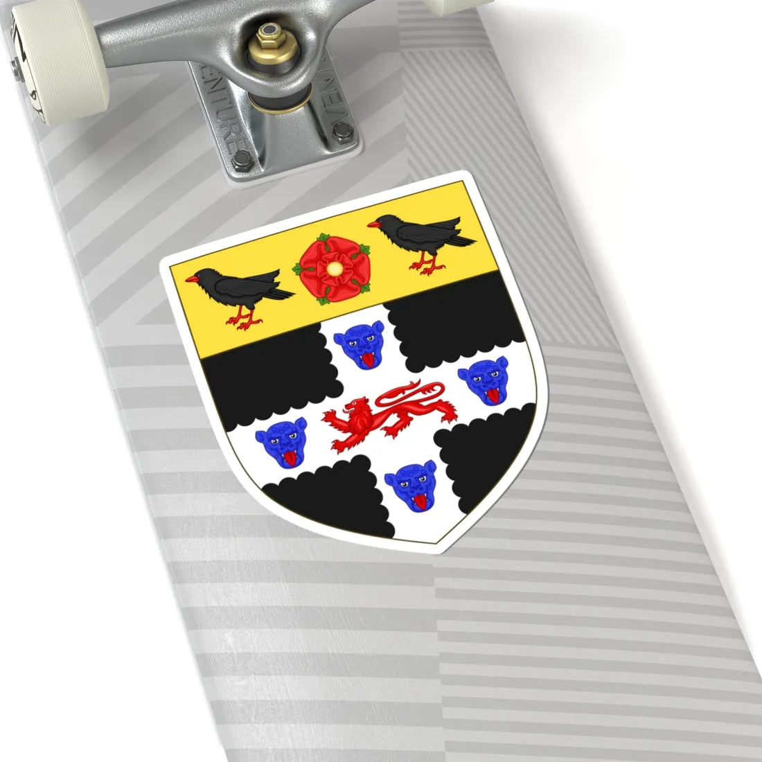 Coat of arms of Christ Church Oxford (England) (Coat of Arms) STICKER Vinyl Kiss-Cut Decal - The Sticker Space