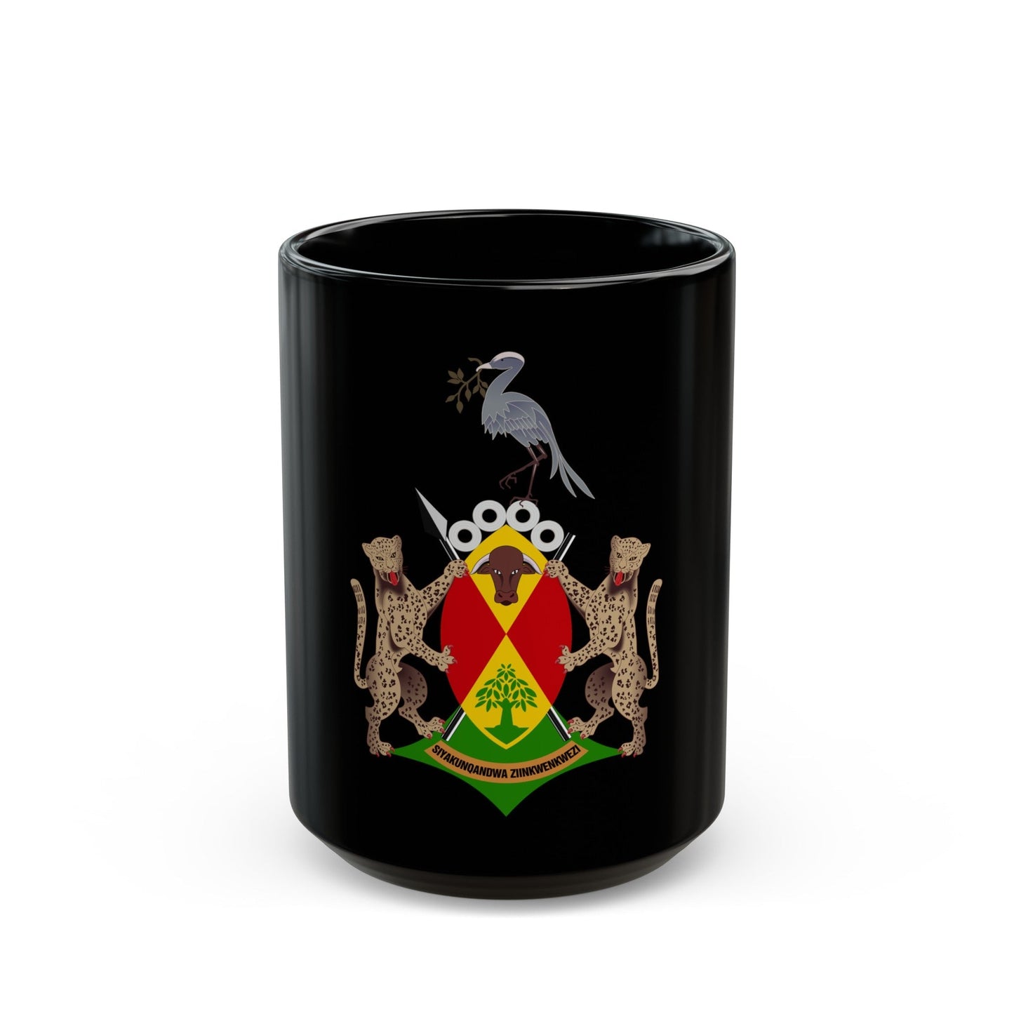 Coat of arms of Ciskei - Black Coffee Mug-15oz-The Sticker Space