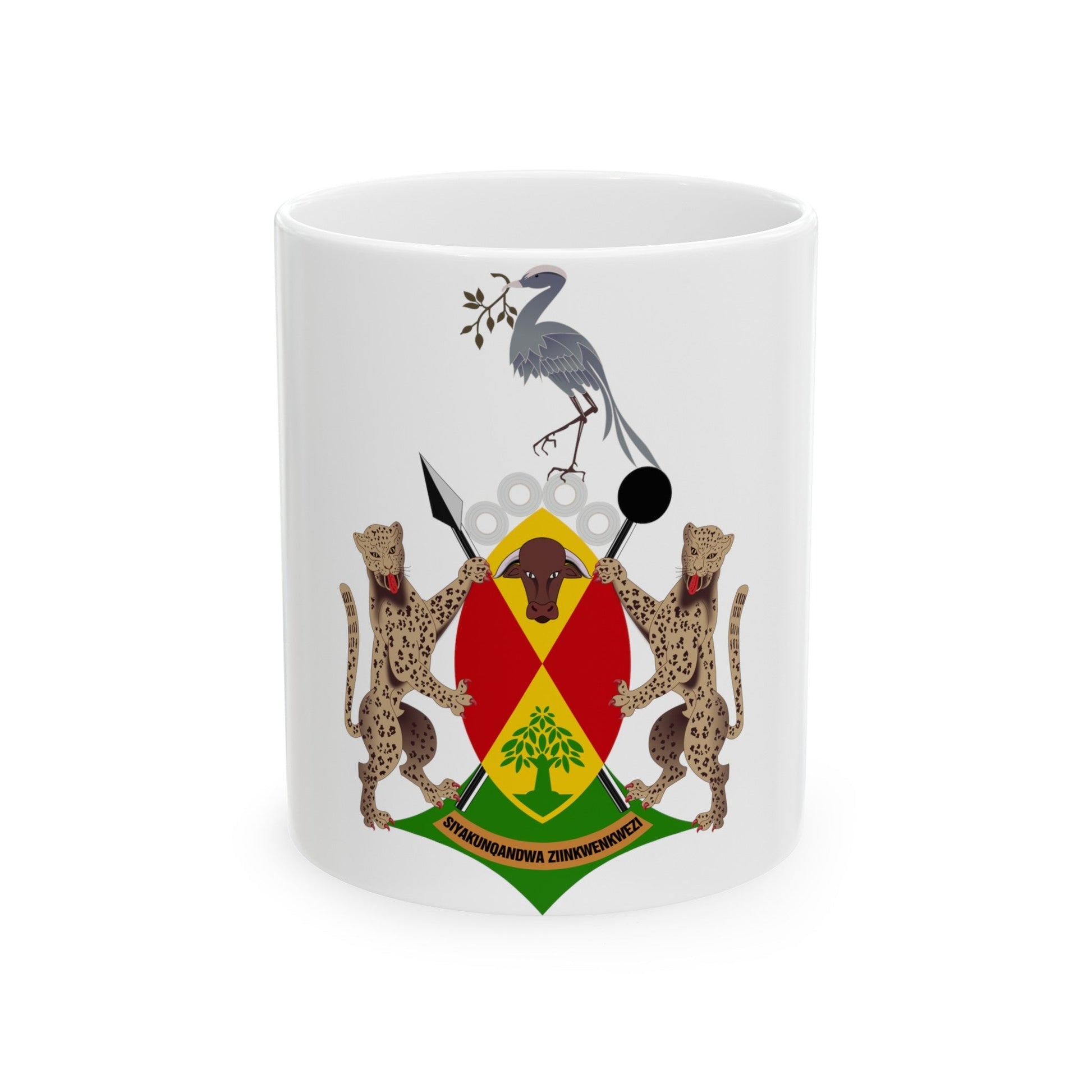 Coat of arms of Ciskei - White Coffee Mug-11oz-The Sticker Space