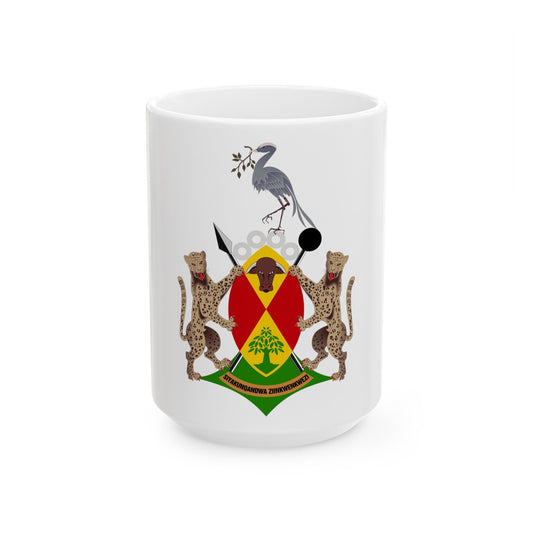 Coat of arms of Ciskei - White Coffee Mug-15oz-The Sticker Space