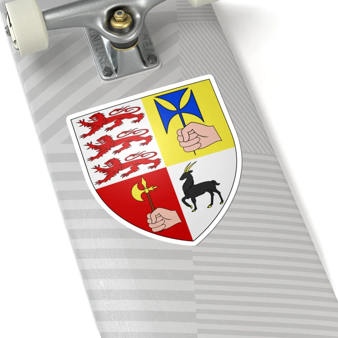 Coat of arms of Clan McGrath (Ireland) (Coat of Arms) STICKER Vinyl Kiss-Cut Decal - The Sticker Space