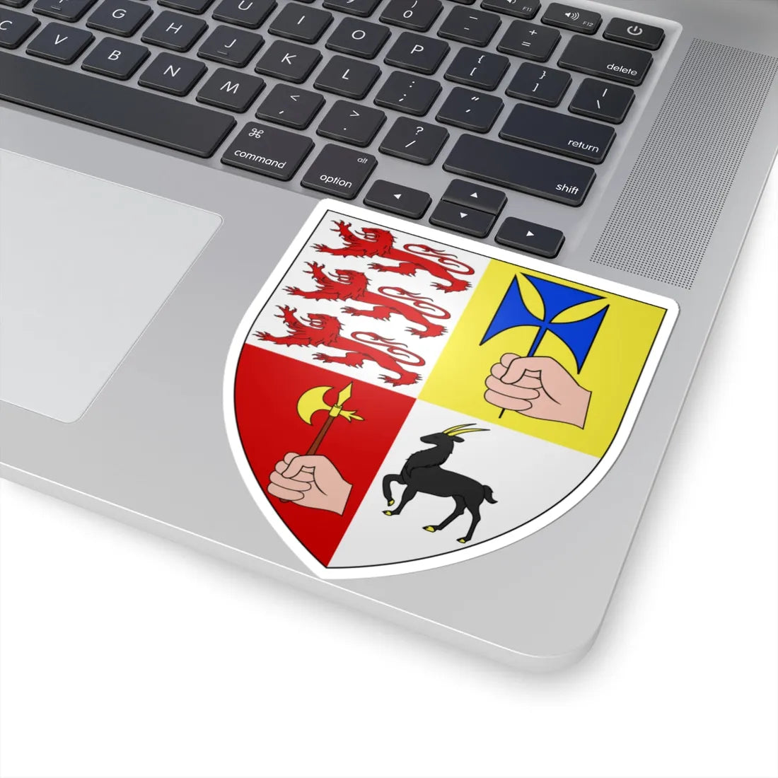 Coat of arms of Clan McGrath (Ireland) (Coat of Arms) STICKER Vinyl Kiss-Cut Decal - The Sticker Space