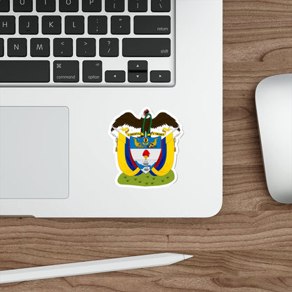 Coat of arms of Colombia (1890) STICKER Vinyl Die-Cut Decal-The Sticker Space