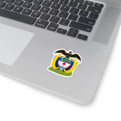 Coat of arms of Colombia (1890) - STICKER Vinyl Kiss-Cut Decal - The Sticker Space
