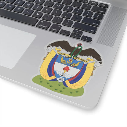 Coat of arms of Colombia (1890) - STICKER Vinyl Kiss-Cut Decal - The Sticker Space