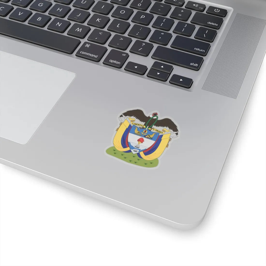 Coat of arms of Colombia (1890) - STICKER Vinyl Kiss-Cut Decal - The Sticker Space