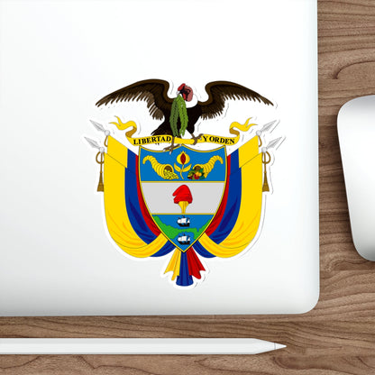 Coat of arms of Colombia 2 STICKER Vinyl Die-Cut Decal-The Sticker Space