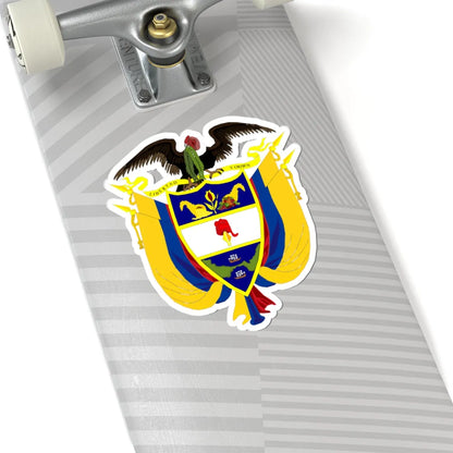 Coat of arms of Colombia 3 (Colombia) (Coat of Arms) STICKER Vinyl Kiss-Cut Decal - The Sticker Space