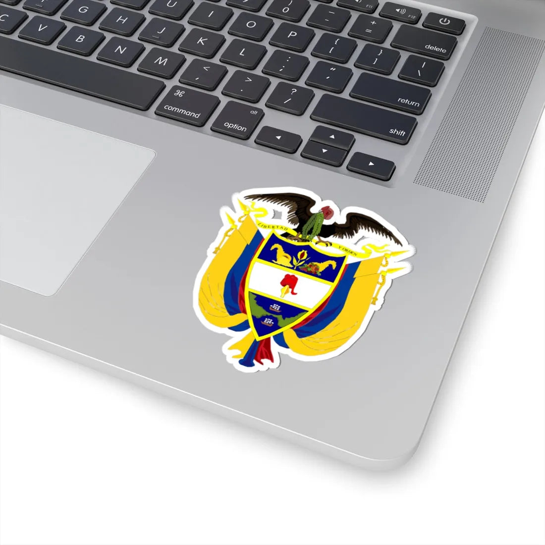 Coat of arms of Colombia 3 (Colombia) (Coat of Arms) STICKER Vinyl Kiss-Cut Decal - The Sticker Space