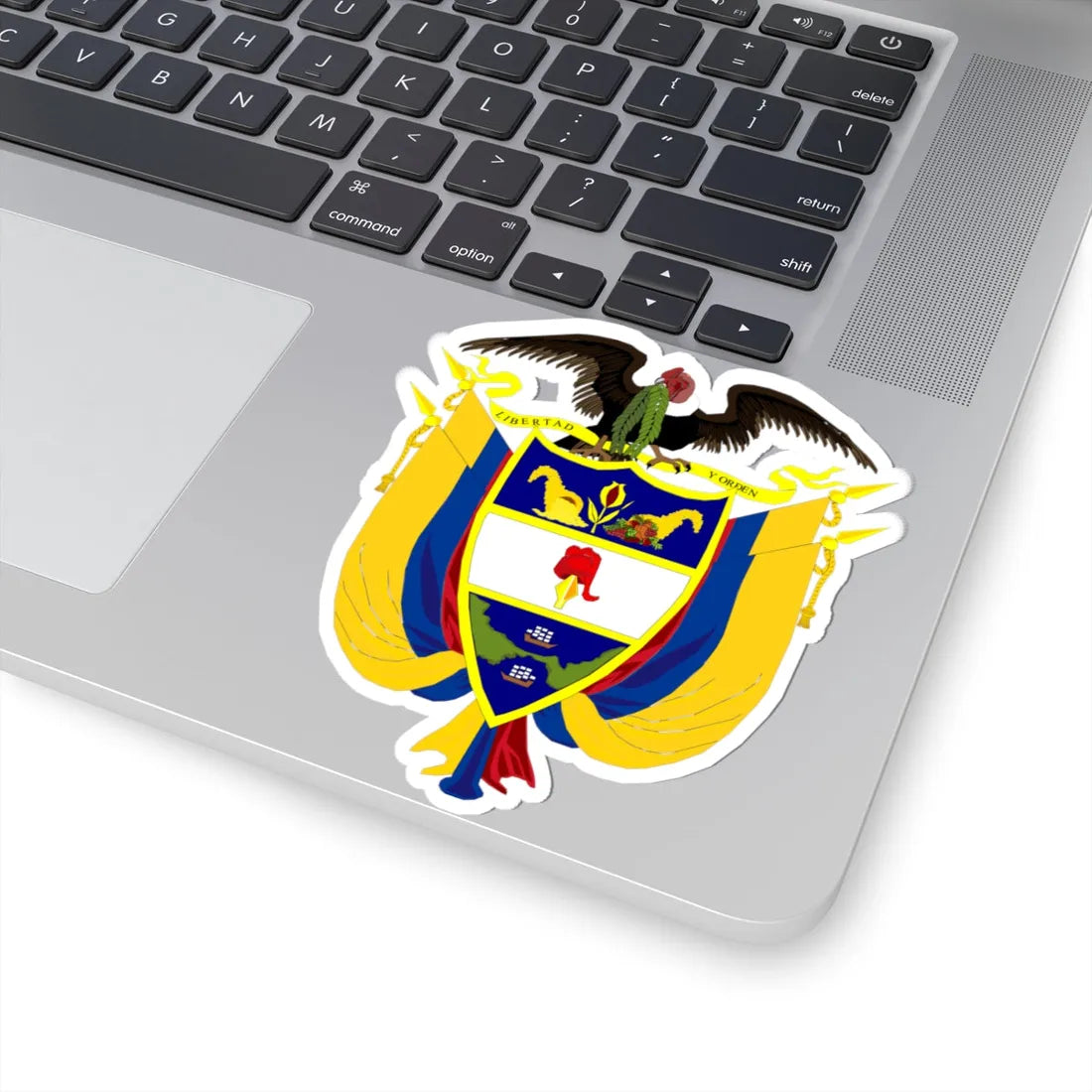 Coat of arms of Colombia 3 (Colombia) (Coat of Arms) STICKER Vinyl Kiss-Cut Decal - The Sticker Space