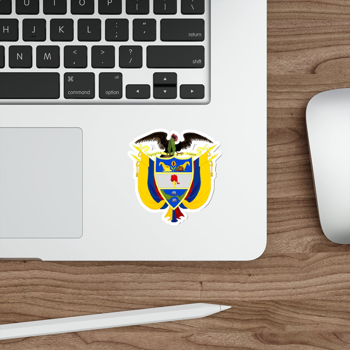 Coat of arms of Colombia 3 STICKER Vinyl Die-Cut Decal-The Sticker Space