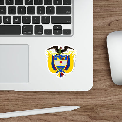 Coat of arms of Colombia 3 STICKER Vinyl Die-Cut Decal-The Sticker Space