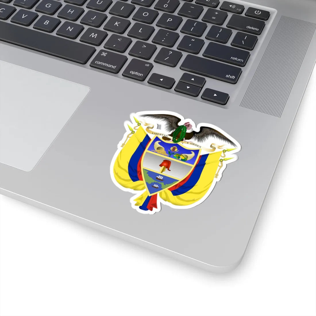 Coat of arms of Colombia 4 (Colombia) (Coat of Arms) STICKER Vinyl Kiss-Cut Decal - The Sticker Space