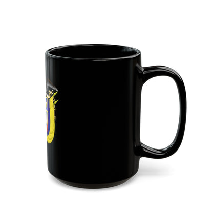 Coat of arms of Colombia 5 - Black Coffee Mug-The Sticker Space