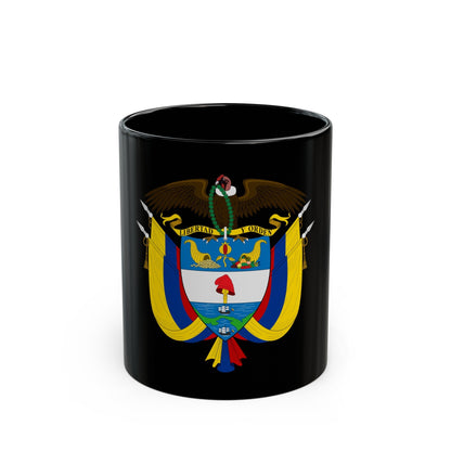 Coat of arms of Colombia - Black Coffee Mug-11oz-The Sticker Space