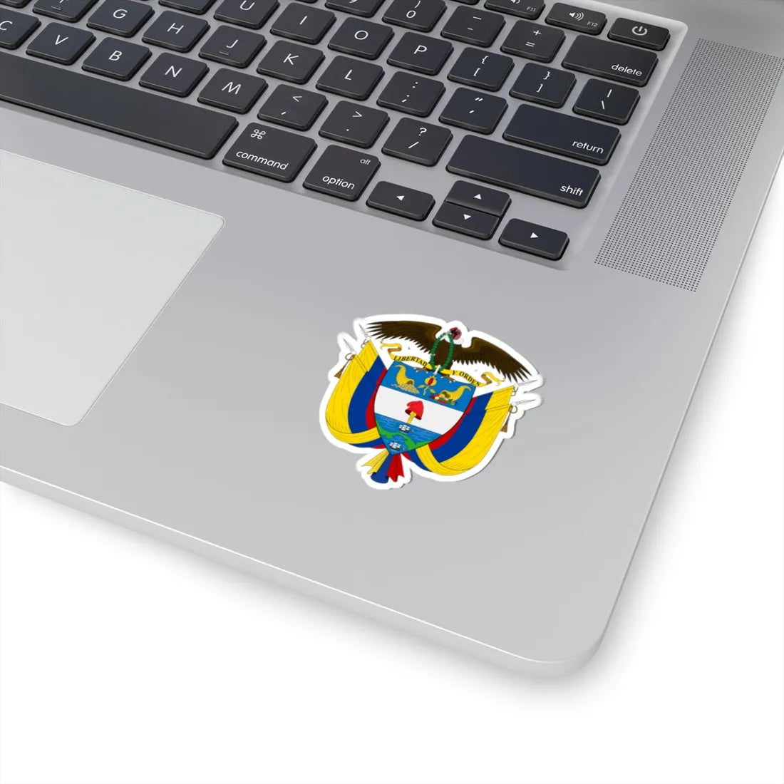 Coat of arms of Colombia (Colombia) (Coat of Arms) STICKER Vinyl Kiss-Cut Decal - The Sticker Space