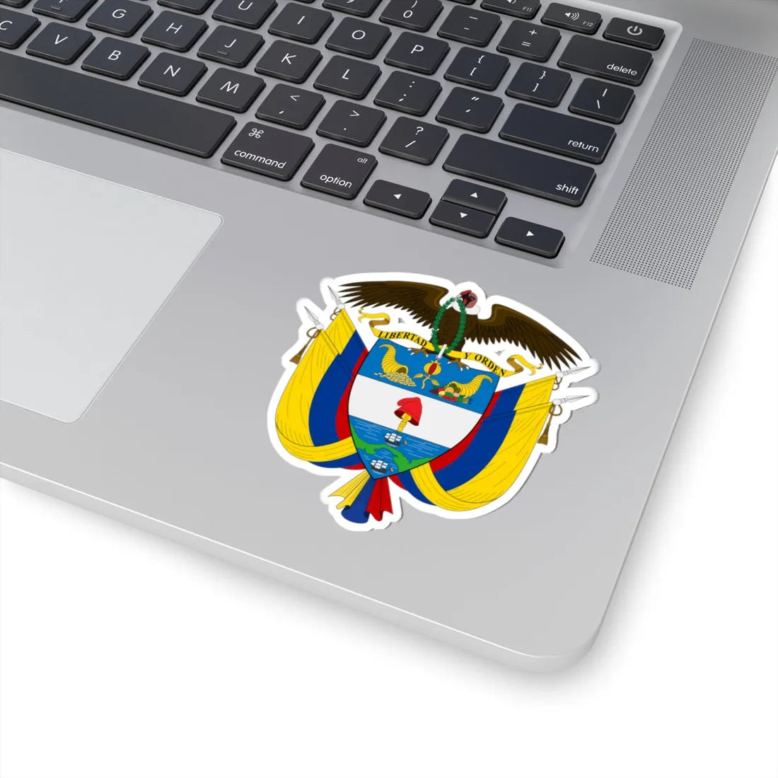Coat of arms of Colombia (Colombia) (Coat of Arms) STICKER Vinyl Kiss-Cut Decal - The Sticker Space