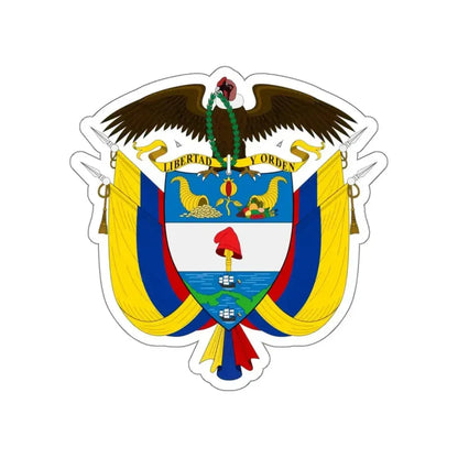Coat of arms of Colombia STICKER Vinyl Die-Cut Decal - The Sticker Space