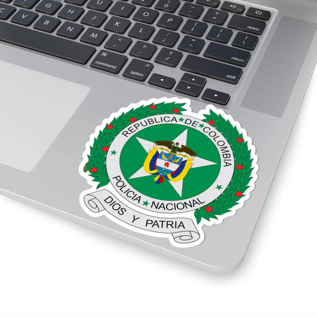 Coat of arms of colombian national police (Colombia) (Coat of Arms) STICKER Vinyl Kiss-Cut Decal - The Sticker Space