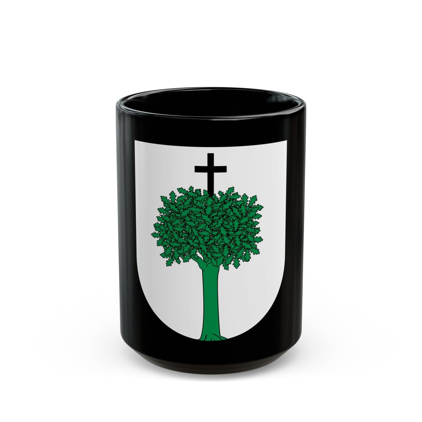 Coat of arms of Colonial Brazil - Black Coffee Mug-15oz-The Sticker Space