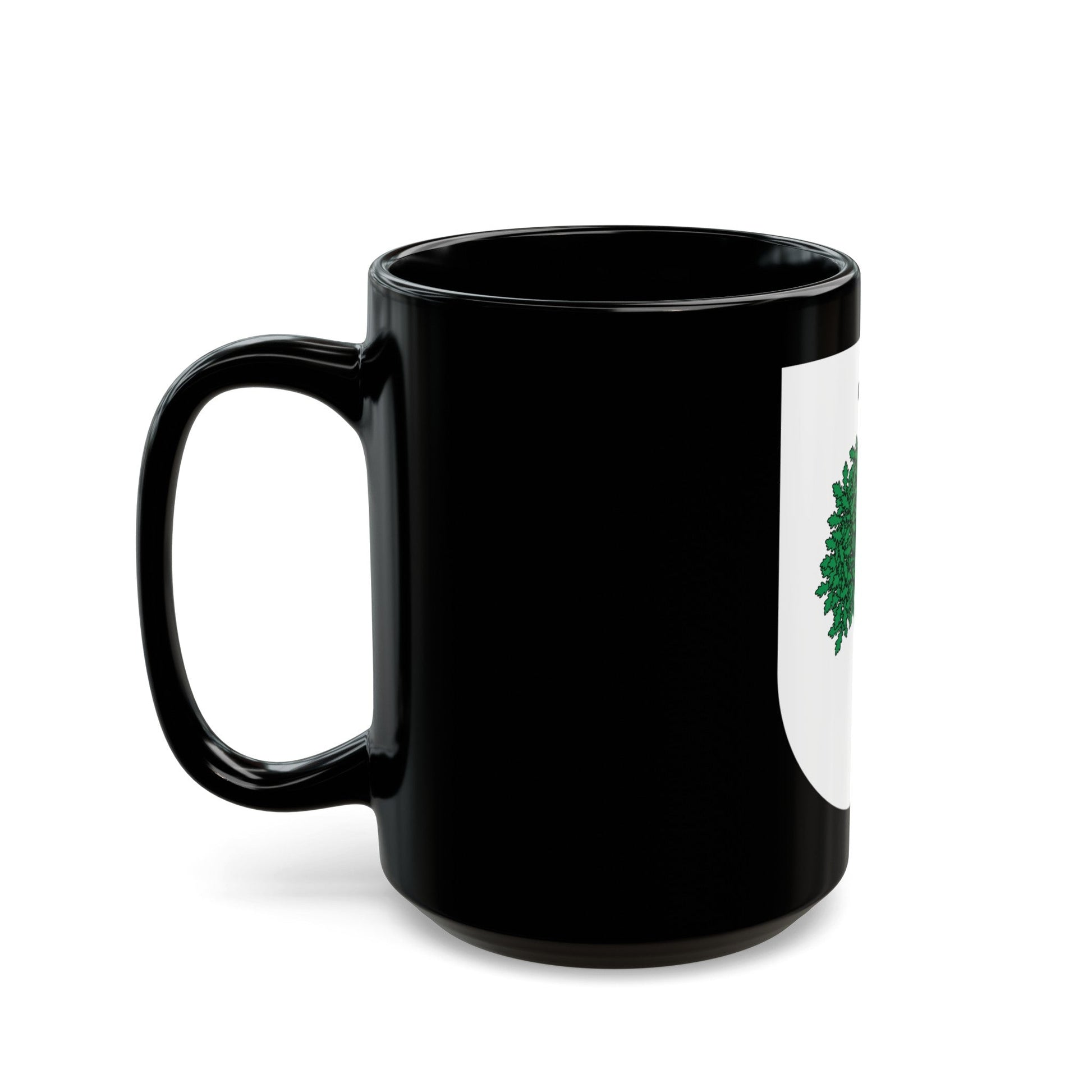 Coat of arms of Colonial Brazil - Black Coffee Mug-The Sticker Space