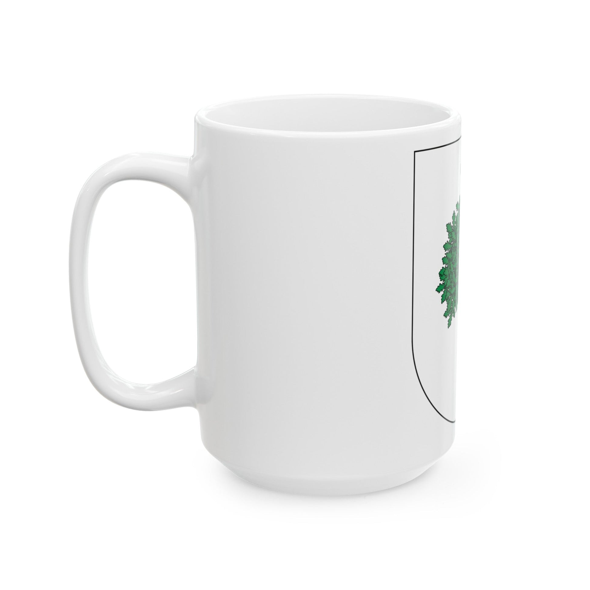 Coat of arms of Colonial Brazil - White Coffee Mug-The Sticker Space