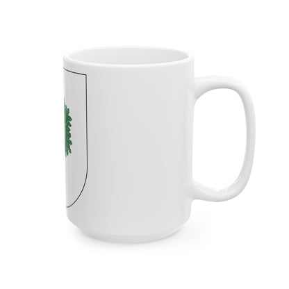 Coat of arms of Colonial Brazil - White Coffee Mug-The Sticker Space