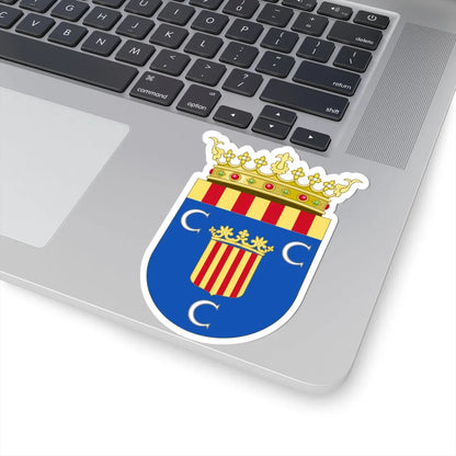 Coat of Arms of Comunidad de Calatayud (Spain) (Coat of Arms) STICKER Vinyl Kiss-Cut Decal - The Sticker Space
