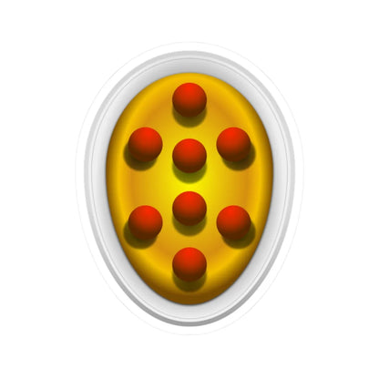 Coat of arms of Cosimo il Vecchio type 2 (Italy) (Coat of Arms) STICKER Vinyl Kiss-Cut Decal 2 Inch White - The Sticker Space