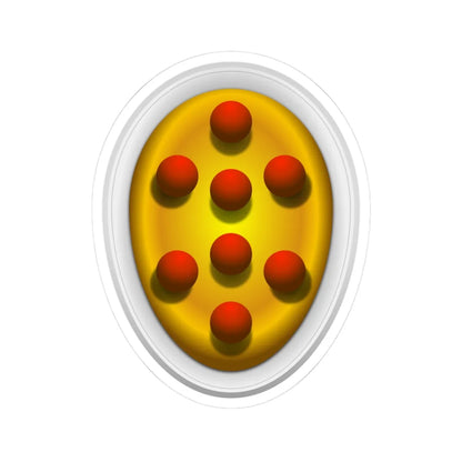 Coat of arms of Cosimo il Vecchio type 2 (Italy) (Coat of Arms) STICKER Vinyl Kiss-Cut Decal 3 Inch White - The Sticker Space